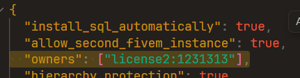 config identifier