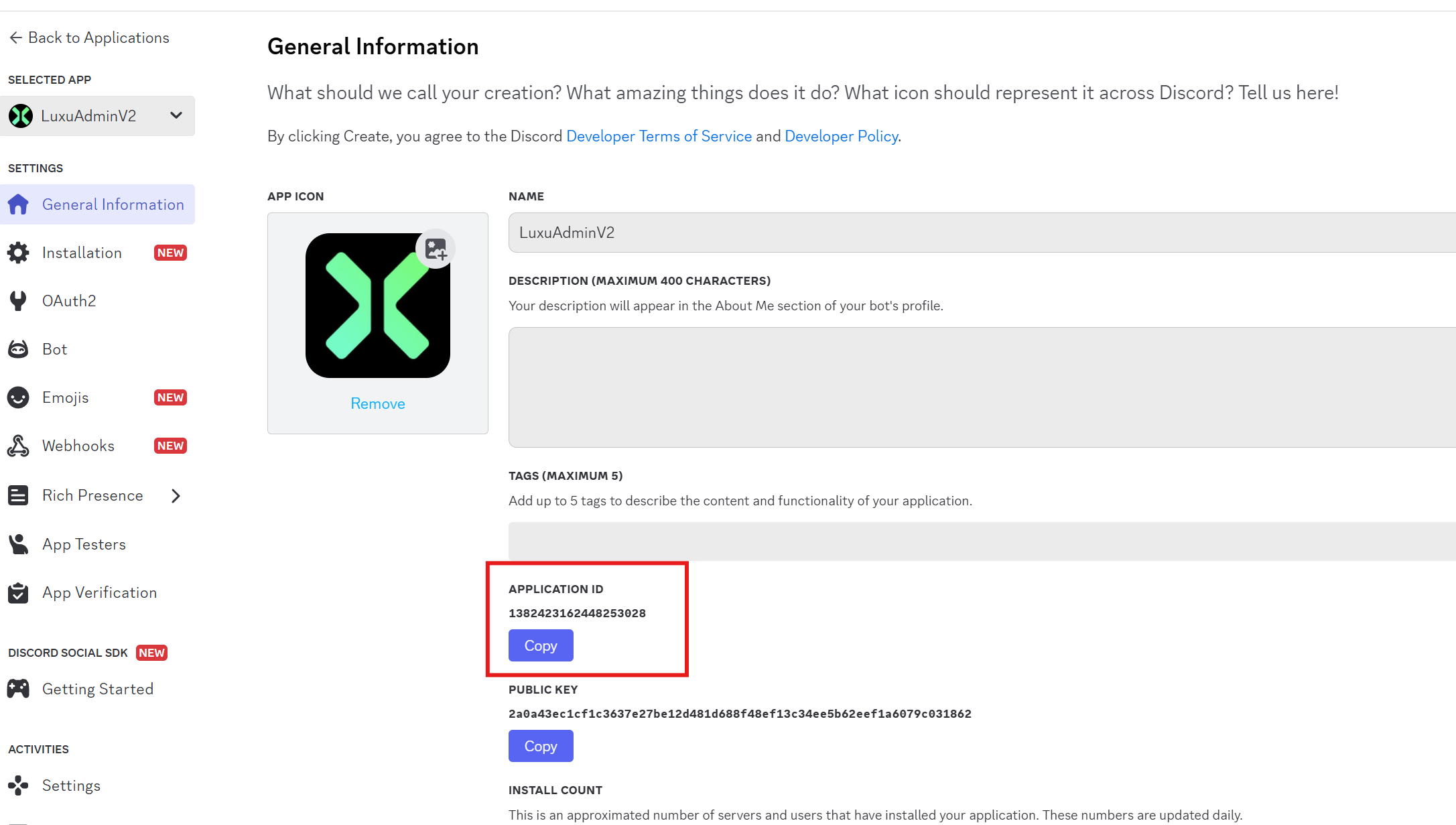 discord setup