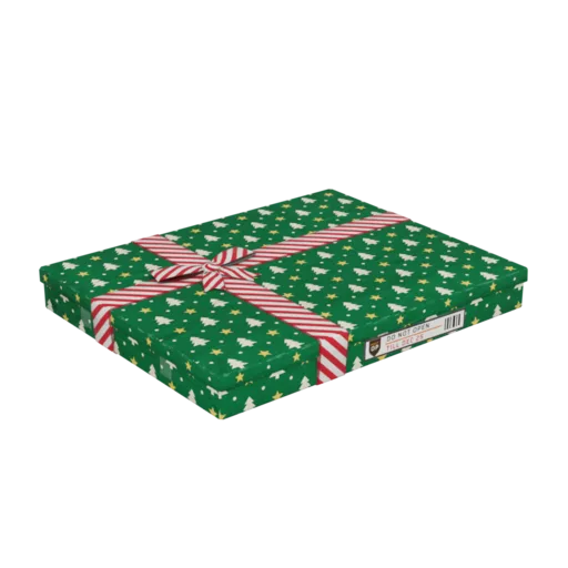 Candy-stripe gift box